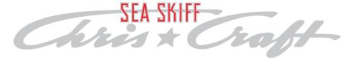 Chris Craft Sea Skiff decal